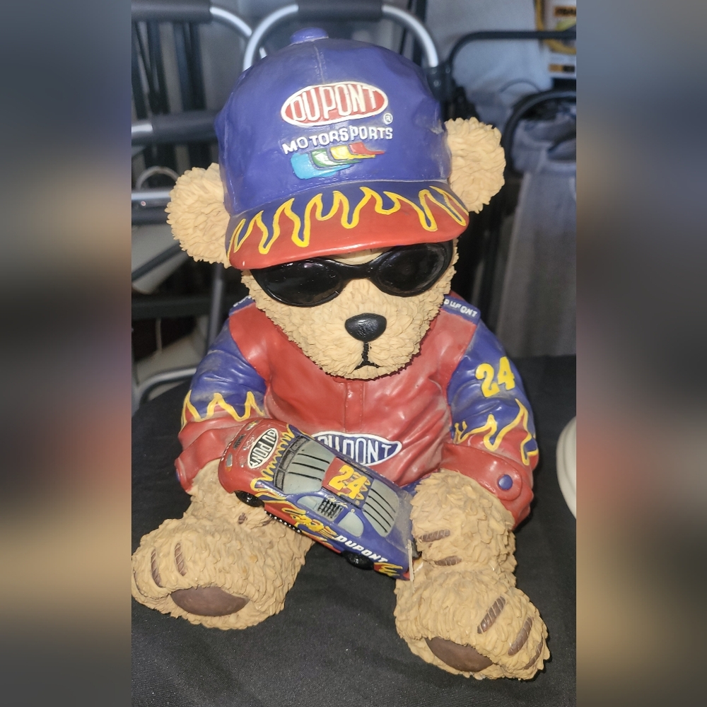Vintage jeff Gordon nascar teddy